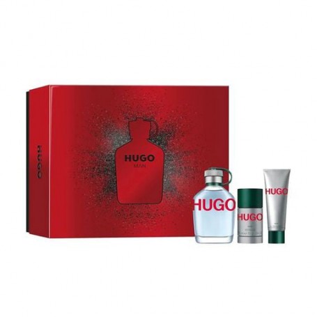Парфюмированный набор Hugo Boss Hugo Man мужской (туалетная вода, 125 мл + дезодорант-стик, 75 мл + гель для душа, 50 мл)