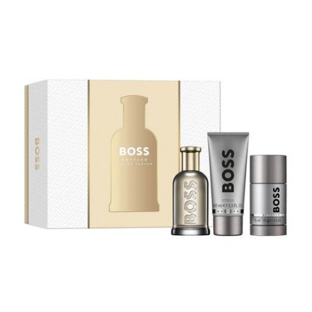 Парфюмированный набор мужской Hugo Boss Bottled (парфюмированная вода, 100 мл + гель для душа, 100 мл + дезодорант-стик, 75 мл)