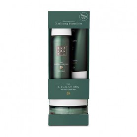 Набор Rituals Ritual of Jing Trial Set (гель для душа, 50 мл + крем для тела, 70 мл + скраб для тела, 125 г)