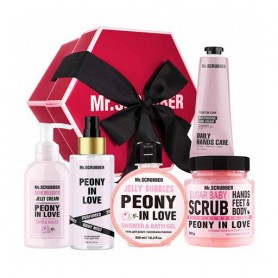 Подарочный набор для тела и рук Mr.Scrubber Grand Peony Love, 5 предметов