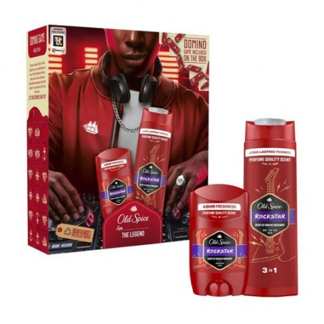 Мужской набор для тела OLD SPICE Rockstar (дезодорант, 50 мл + шампунь-гель, 400 мл)