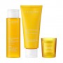 Набор для тела Clarins Spa Аt Home (бальзам для тела, 200 мл + гель для ванны и душа, 200 мл + свеча, 50 г)