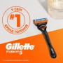 Подарочный набор мужской Gillette Fusion 5 (станок для бритья с 1 сменным лезвием + гель для бритья, 200 мл)