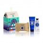 Подарочный набор для тела L'Occitane Рождественский дом карите (крем, 20 мл + мыло, 25 г + крем для рук, 10 мл)