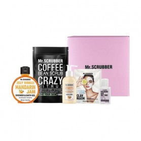 Набор для тела Mr.Scrubber Crazy Citrus (скраб, 200 г + крем-гель, 150 мл + гель для душа, 300 мл + маска, 15 г + тоник, 35 мл)