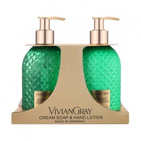 Набор для рук Vivian Gray Bergamot & Lemongras (мыло, 300 мл + лосьон, 300 мл)
