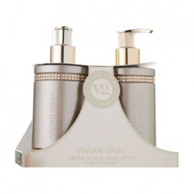 Набор Vivian Gray Brown Crystals (крем-мыло, 250 мл + лосьон для рук, 250 мл)