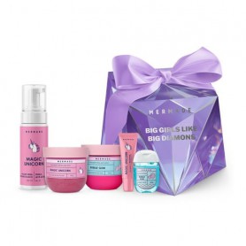 Набор для тела Mermade Diamond Magic Party (пенка, 150 мл + скраб, 250 г + гель для душа, 200 г + бальзам, 10 г + антисептик, 29