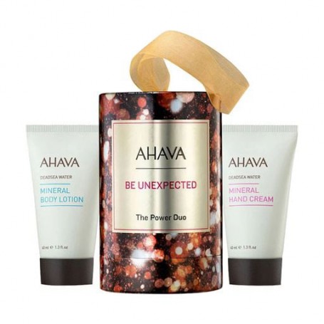 Набор для тела Ahava Be Unexpected The Power Duo (лосьон для тела, 40 мл + крем для рук, 40 мл)