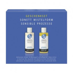 Подарочный набор для тела Sonett Лаванда (лосьон для тела, 50 мл + массажное масло, 50 мл)