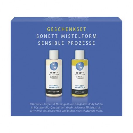 Подарочный набор для тела Sonett Лаванда (лосьон для тела, 50 мл + массажное масло, 50 мл)