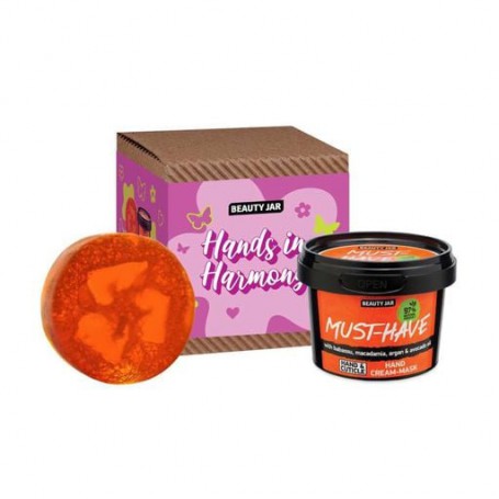 Набор для ухода за руками Beauty Jar Hands In Harmony (мыло, 60 г + крем-маска, 100 мл)
