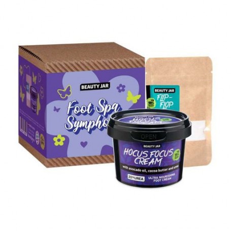 Набор для ухода за ногами Beauty Jar Foot Spa Symhony (ванночка, 60 г + крем, 100 г)