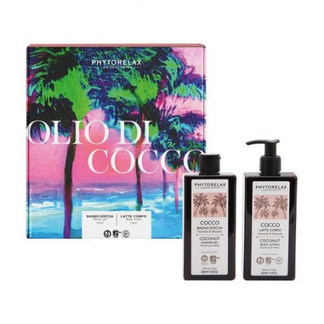 Набор для тела Phytorelax Laboratories Coconut (гель для душа, 250 мл + лосьон для тела, 250 мл)