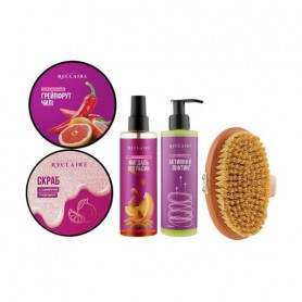 Набор для тела Reclaire Мегабокс для подтягивания кожи и против целлюлита, 5 предметов