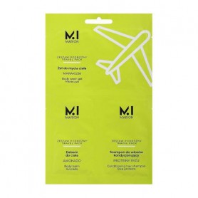 Дорожный набор Marion Travel Pack (гель для душа, 10 мл + бальзам для тела, 7 мл + шампунь, 7 мл)