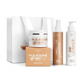 Подарочный набор для тела Marie Fresh Cosmetics Naked Body Set (батер, 100 мл + мист, 150 мл + пилинг, 150 мл)