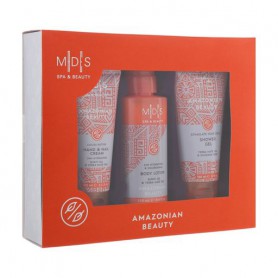 Набор для тела Mades Cosmetics Spa & Beauty Amazonian Beauty (гель для душа, 150 мл + лосьон для тела, 250 мл + крем для рук и н