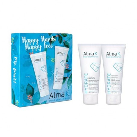 Набор по уходу за руками и ступнями Alma K. Happy Hands Happy Feet Kit (крем для рук, 100 мл + крем для ног, 100 мл)