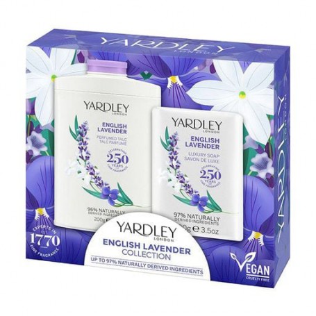 Набор для тела Yardley English Lavender (тальк, 200 г + мыло, 100 г)