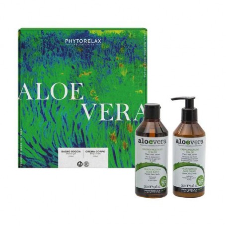 Набор для тела Phytorelax Laboratories Aloe Vera (гель для душа, 250 мл + крем для тела, 250 мл)