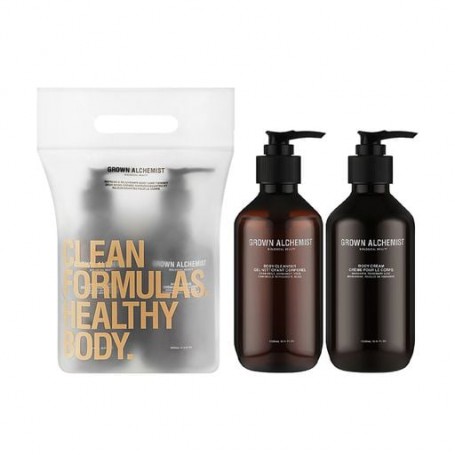 Набор для тела Grown Alchemist Refresh & Rejuvenate Body Care Twinset (гель, 300 мл + крем, 300 мл)