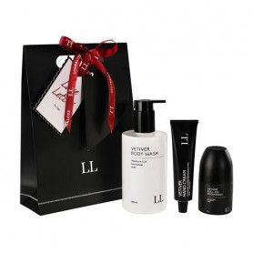 Подарочный набор Love & Loss Vetiver Love Letter (гель для душа, 300 мл + дезодорант, 50 мл + крем для рук, 30 мл)