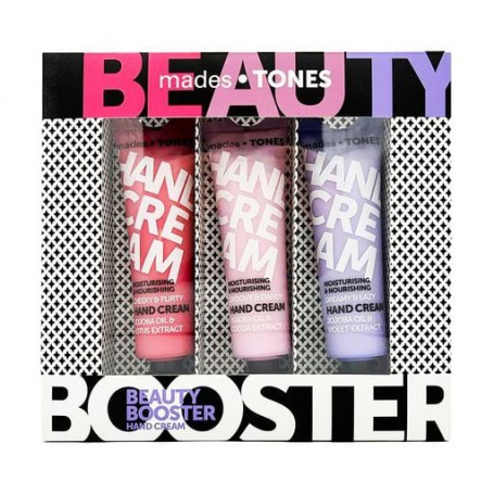 Набор кремів для рук Mades Cosmetics Tones (Cheeky & Flirty, 65 мл + Groovy & Dandy, 65 мл + Dreamy & Lazy, 65 мл)