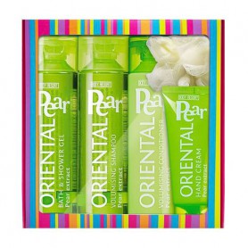 Набор для тела Mades Cosmetics Body Resort Oriental Pear с экстрактом груши, 5 предметов
