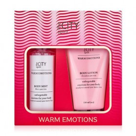 Подарочный набор The City Spirit Warm Emotions (лосьон для тела, 150 мл + мист для тела, 150 мл)