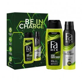 Мужской набор Fa Men Energy Boost. Be In Charge (гель для душа, 250 мл + дезодорант-спрей, 150 мл)