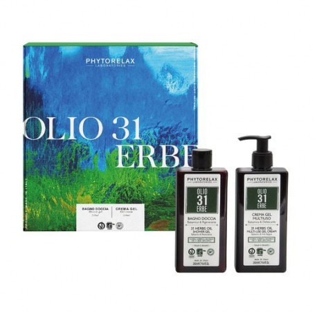 Набор для тела Phytorelax Laboratories 31 Herbs Oil (гель для душа, 250 мл + крем для тела, 250 мл)
