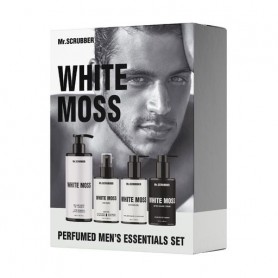 Мужской набор для душа и бритья Mr.Scrubber White Moss (шампунь 2 в 1, 300 мл + одеколон, 100 мл + гель, 100 мл + крем, 100 мл +