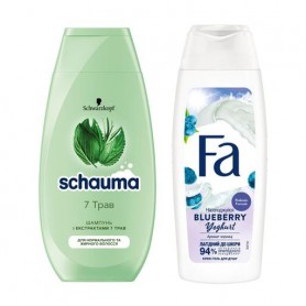 Подарочный набор Schauma & Fa (гель для душа, 250 мл + шампунь, 250 мл)