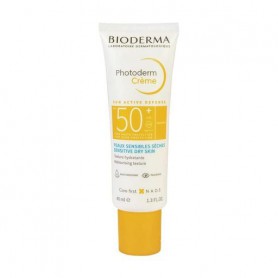 Солнцезащитный крем Bioderma Photoderm Cream SPF 50+ для чувствительной и сухой кожи, 40 мл