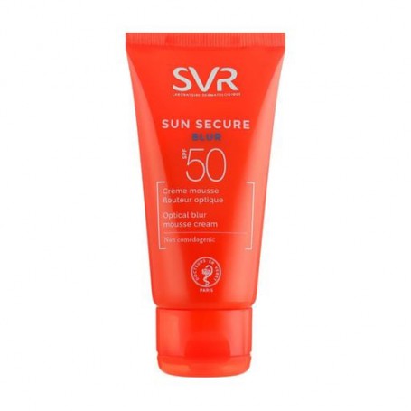Солнцезащитный крем-мусс для лица SVR Sun Secure Blur Optical Blur Mousse Cream, SPF 50, 50 мл
