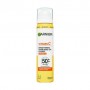 Солнцезащитный спрей-мист для лица Garnier Vitamin C Brightening Over Make-Up UV Mist, SPF 50+, с витамином С, 75 мл