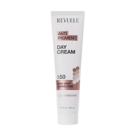 Дневной крем для лица Revuele Anti Pigment Day Cream, SPF 50, против пигментации, 40 мл
