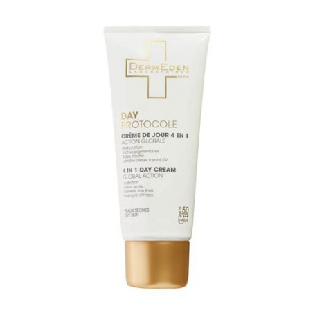 Дневной крем для лица DermEden Day Protocol 4in1 Day Cream Dry Skin, SPF 50, 50 мл