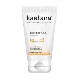 Солнцезащитный матирующий крем для лица Kaetana для комбинированной и жирной кожи, SPF 50+, 50 мл