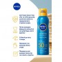 Солнцезащитный освежающий мист NIVEA Sun SPF 50 Защита и сухое прикосновение, 200 мл