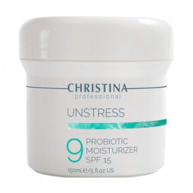 Увлажняющий средство для лица с пробиотическим действием Christina Unstress 9 ProBiotic Moisturizer SPF 15, 150 мл