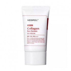 Солнцезащитный крем для лица Medi-Peel Red Lacto Collagen Pore Lifting Sun Screen Cream, SPF 50+ PA++++, 50 г