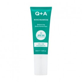 Балансирующий солнцезащитный крем для лица Q+A Niacinamide Balancing Daily Sunscreen, SPF 50, 50 мл