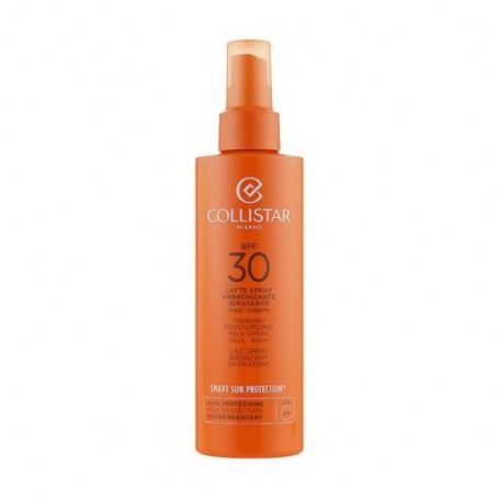 Молочко-спрей для загара Collistar Tanning Moisturizing Milk Spray SPF 30, 200 мл