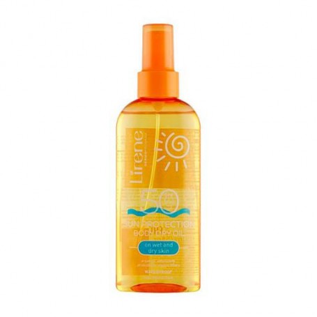 Солнцезащитное сухое масло для тела Lirene Protective Dry Oil SPF 50, 150 мл