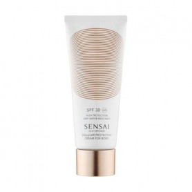 Антивозрастный солнцезащитный крем для тела Sensai Silky Bronze Cellular Protective Cream For Body SPF 30, 150 мл