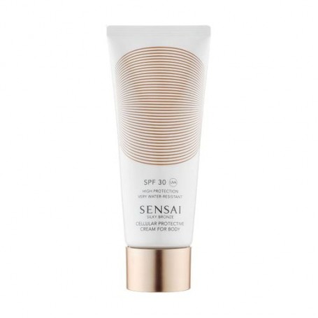 Антивозрастный солнцезащитный крем для тела Sensai Silky Bronze Cellular Protective Cream For Body SPF 30, 150 мл