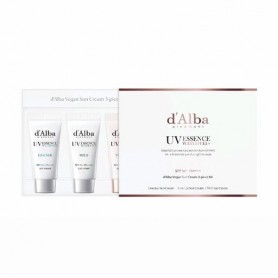 Набор солнцезащитных кремов D'Alba Vegan 3-Piece Sun Cream Kit, 3*5 мл