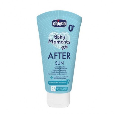 Детское молочко после загара Chicco Baby Moments After Sun, 150 мл